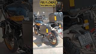 FULLY LOADED NEW HIMALAYAN 450  ALL ACCESSORIES WITH PANNIERS  BEST MODIFICATION viral shorts [upl. by Alleacim805]