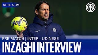 INTER  UDINESE  PREMATCH INTERVIEW 🎙️⚫🔵 [upl. by Ainotahs408]