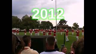 Evolution of Marine Corps quotThe Commandants Ownquot Medley from Grease 19992012 [upl. by Anal]