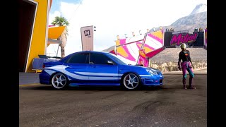 🔥Subaru Impreza WRX STI  JSM  Race  FH5  Steering Wheel Gameplay [upl. by Thatch339]