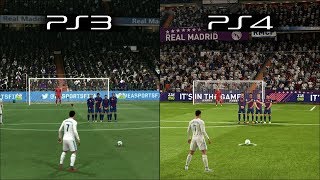 FIFA 18  Ps3 vs Ps4 Graphics amp Gameplay Comparison [upl. by Anoy749]