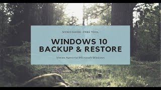 Free Windows 10 Backup amp Restore Tool  How to Backup Windows 10 and Restore Windows 10 Files [upl. by Neuburger]