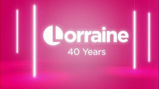 Lorraine 2nd October 2024  40 Years on Breakfast TV [upl. by Arleen361]