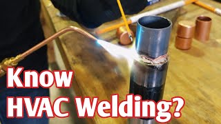 Brazing Training for HVAC Technician [upl. by Ridley]