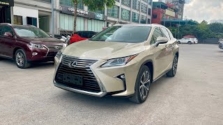 LEXUS RX200T 2015 Model 2016 Vàng  Nội thất đen quá hiếm tầm tiền vừa túi động cơ Turbo vượt trội [upl. by Nodnarbal]