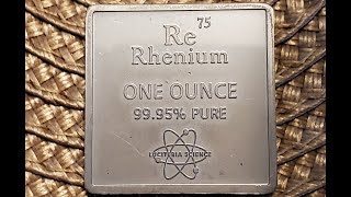 RheniumOne of the rarest metals on Earth [upl. by Ylliw]