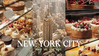 cinematic vlog in new york city 🗽 flatiron district nyc bakeries japanese bookstore 🗽day in a life [upl. by Flint629]