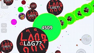 INSANE DESTRUCTION 🥵 AGARIO MOBILE [upl. by Ivz]