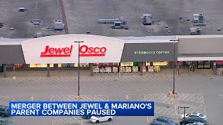 KrogerAlbertsons merger halted future of 35 Illinois Marianos Jewel stores uncertain [upl. by Abdel401]