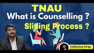 TNAU COUNSELLING AND SLIDING PROCEDURE [upl. by Asyral419]