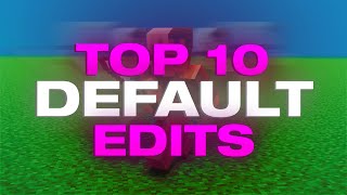 The Best Default Edits For Crystal PvP  119 [upl. by Amalie]