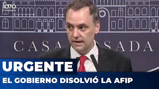 🚨 EL GOBIERNO DISOLVIÓ LA AFIP [upl. by Annoik280]