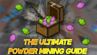 The ULTIMATE Powder Grinding Guide Hypixel Skyblock [upl. by Pearlman24]