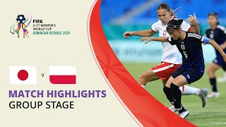 HIGHLIGHTS Japan v Poland  FIFA U17 Women’s World Cup 2024 [upl. by Mcloughlin]