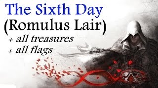 quotAssassins Creed Brotherhoodquot walkthrough 100 sync Romulus Lair The Sixth Day [upl. by Sral]