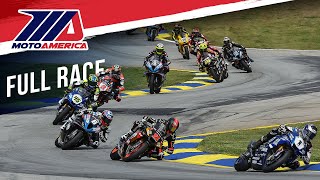 MotoAmerica Medallia Superbike Race 1 at Road Atlanta 2023 [upl. by Dlanigger]