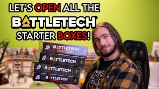 What’s Inside Every Battletech Starter Box Full Unboxing amp Review [upl. by Mchugh]