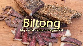 Biltong for Beginners Easy to Follow Recipe [upl. by Anirehtak]