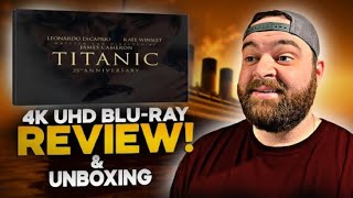 Titanic 4K UHD Bluray Review amp Collector’s Edition Unboxing [upl. by Khosrow]