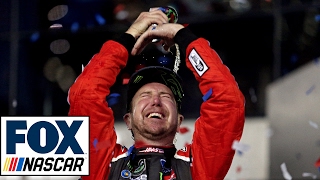 Kurt Busch Wins 2017 Daytona 500  NASCAR on FOX [upl. by Zwart]