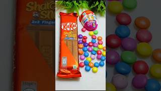 KitKat Chocolate amp kinder Joy Box amp Gems Chocolate Popsicle shorts youtubeshorts [upl. by Ocirnor]