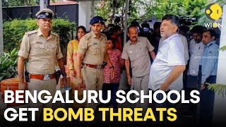 Bengaluru Bomb Threat LIVE 15 Bengaluru schools receive bomb threat emails 5000 students evacuated [upl. by Aileno606]