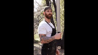 12 pound SWORD ⚔️ sword woodsplitting wow [upl. by Schmeltzer]