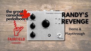 Fairfield Circuitry Randys Revenge Ring Modulator Demo  THE GREAT CANADIAN PEDALBOARD [upl. by Oibirot]