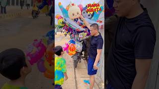 Vlog liburan agra minta borong balon boneka labubu 😱Part 2923 [upl. by Abehsile122]