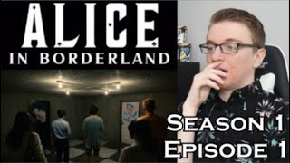 Alice In Borderland Season 1 Episode 1  REACTION [upl. by Estas]