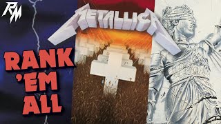 METALLICA Albums Ranked From Worst to Best  Rank Em All [upl. by Matejka648]