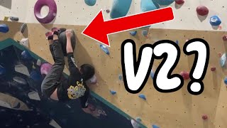 Climbing Every V2 in London Bouldering Gym [upl. by Wenn404]