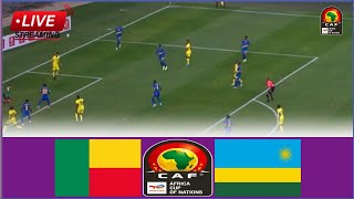 🔴Live Match Benin vs Rwanda  Africa Cup of Nations Full Stream Qualifiers2024 Analysis Match l [upl. by Haidebez840]