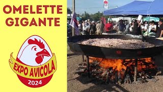 EL OMELETTE MÁS GRANDE DEL URUGUAY [upl. by Hudnut]