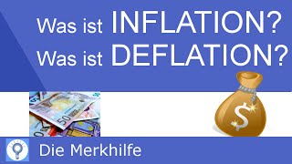 Was ist Inflation und was ist Deflation Einfach erklärt  WirtschaftBasics 16 [upl. by Cogswell]