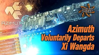 Azimuth Voluntarily Departs Xi Wangda Elite Dangerous [upl. by Ettezel]