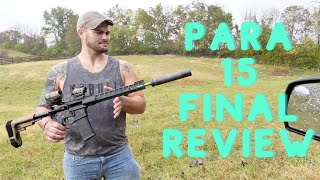 Para 15 Trigger 750 rounds down Final Review [upl. by Orecul]