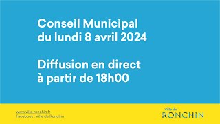 Conseil Municipal du 8 avril 2024 [upl. by Aitnahc]