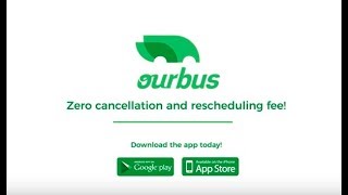 Zero cancellation fee amp no rescheduling fee while booking bus ticket with Ourbus [upl. by Eireva241]