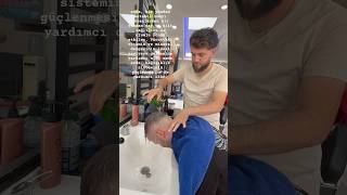 SODA İLE SAÇ YIKAMA music phonk spotify song keşfet barber tarsus barbershop haircut [upl. by Heringer600]