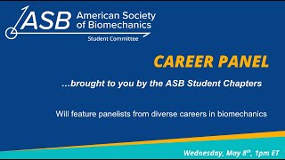 Biomechanics Career Panel [upl. by Niwrud926]