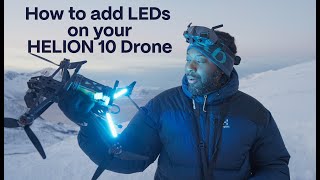 How to Light up your Helion 10 FPV Drone with LEDs [upl. by Major]