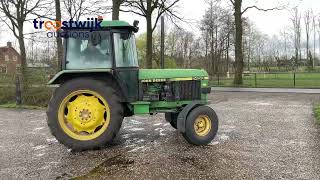 John Deere 2450  Tweewielaangedreven landbouwtractor [upl. by Riker154]