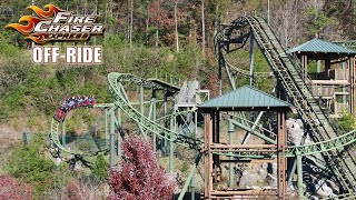 FireChaser Express OffRide Footage Dollywood Gerstlauer Family Coaster  NonCopyright [upl. by Bovill]