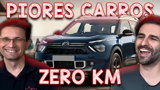 OS PIORES CARRO ZERO KM DO BRASIL EM 2024  COM OpiniãoSincera  de frenteira com [upl. by Franci443]