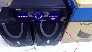 KCS312 KONZERT13k meron kanang best set up speaker w two wireless Microphone raonquiapo [upl. by Nnire]