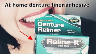 Reline it Kit for dentures demo and instructions video [upl. by Orva]