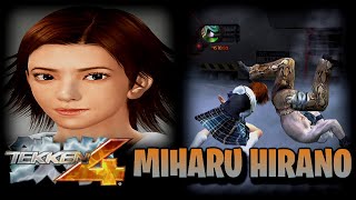 TEKKEN 4 PS2 Playthrough Miharu Hirano Story Mode  Full Gameplay [upl. by Allemrac524]