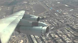 B707300 Saha Air take off Mehrabad  Mashhad [upl. by Igenia]