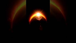 Annular solar eclipse 2024  Sun  Moon  Earth  Space  Astronomical Events October 2024 [upl. by Odrahcir]